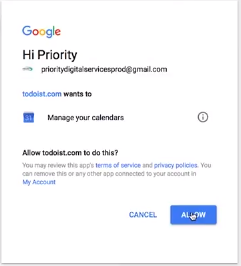 Google Access Request