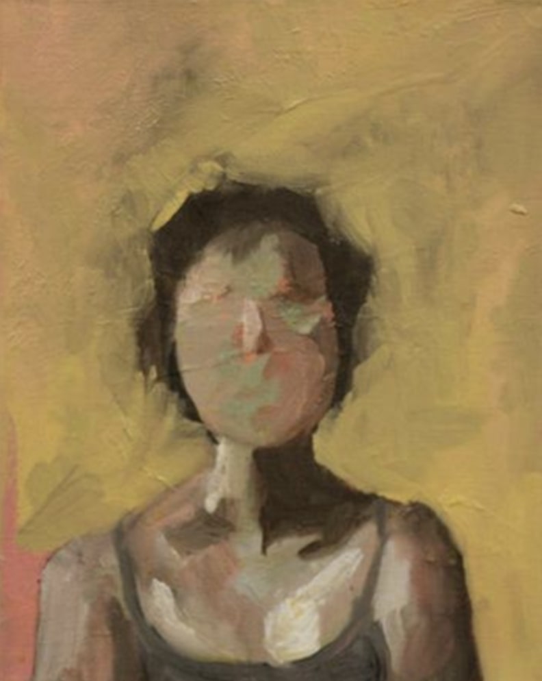 Claira Heitzenrater Painter. Self-Portrait of Sorts